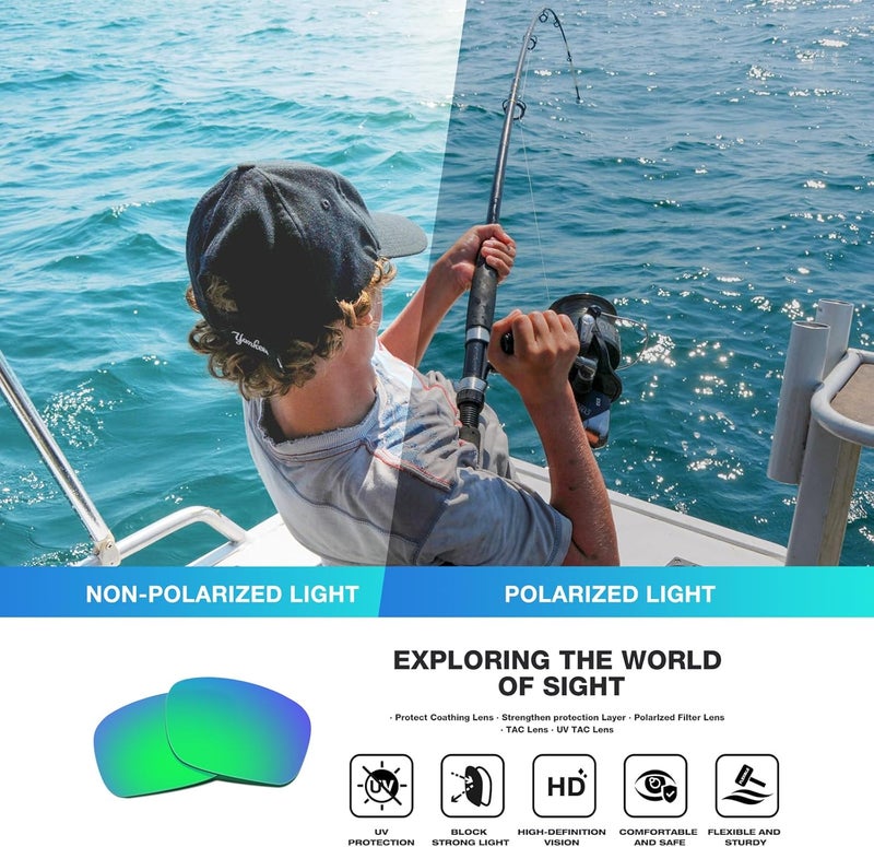 RIVBOS Polarized Sunglasses UV400 Protection for Men's and Women's Fishing, Cycling, and Outdoor Activities RB832 - Image 4